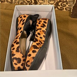 Jessica Simpson Leopard Print Flats